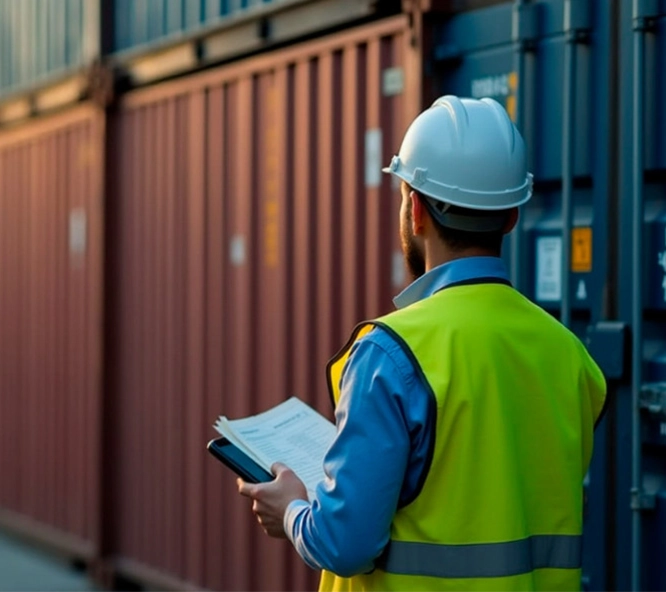 Export packaging and documentation management for safe international industrial shipments.