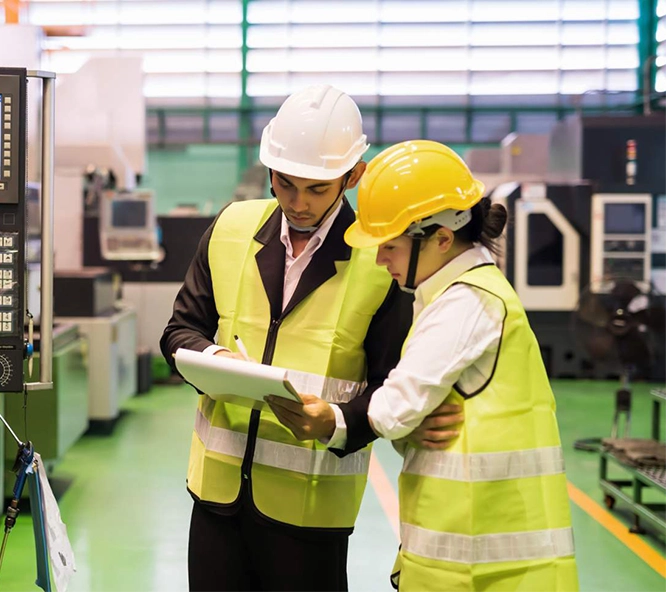 In-process checks, final inspection, and third-party verification ensure product quality before shipment.