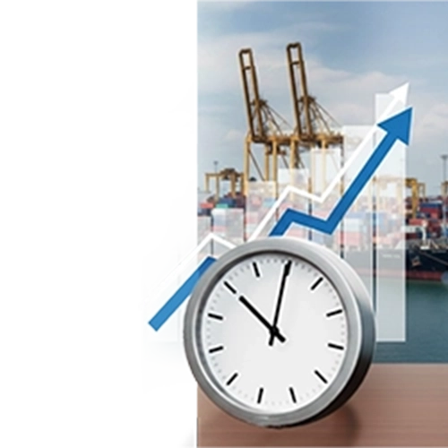 Agile supply chain delivering industrial products worldwide with fast response and efficient logistics.