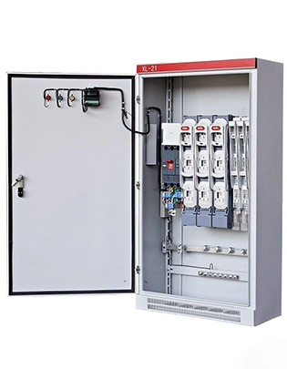 Fabricated steel electrical control panel box with wiring knockouts from an Indian manufacturer