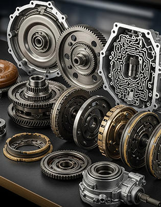 Automotive transmission gears and shafts machined to close tolerances by Indian manufacturers